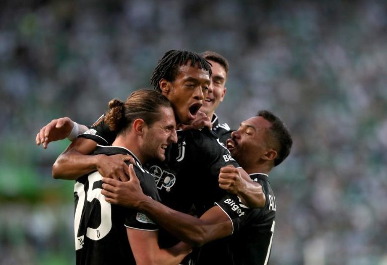 尤文1-1葡萄牙體育 總比分2-1進歐聯盃四強!